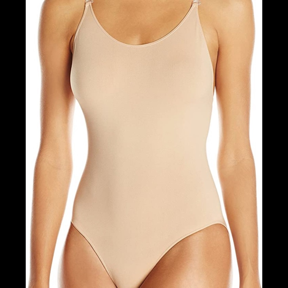 Capezio Nude Leotard with Adjustable Straps